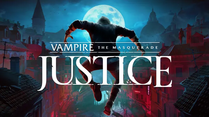 Vampire: The Masquerade - Justice cover artwork from the official Meta shop page