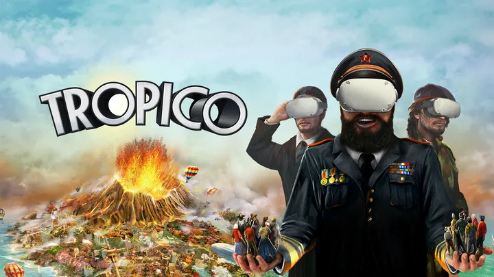Tropico cover artwork from the official Meta shop page