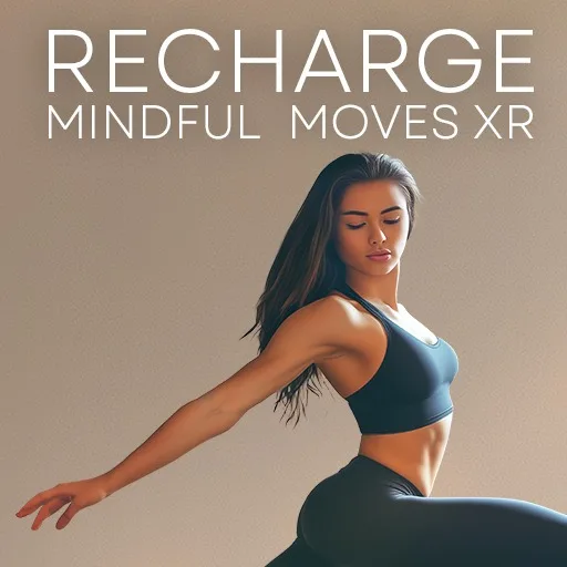 Recharge: Mindful Moves XR cover artwork from the official Meta Store page
