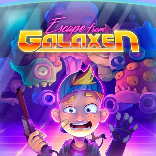 Escape from Galaxen cover artwork from the official Meta Store page