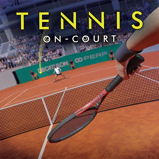 Tennis On-Court cover artwork from the official Meta Store page