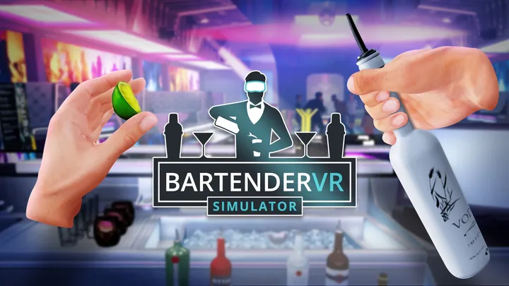 Bartender VR Simulator cover artwork from the official Meta shop page