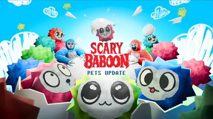 Scary Baboon cover artwork from the official Meta shop page
