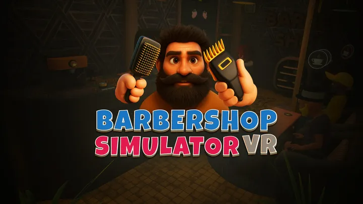 Barbershop Simulator VR cover artwork from the official Meta shop page