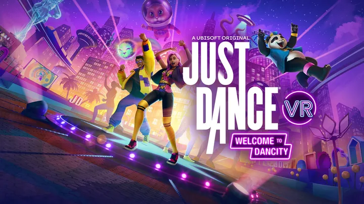 Just Dance VR – Welcome to Dancity cover artwork from the official Meta shop page
