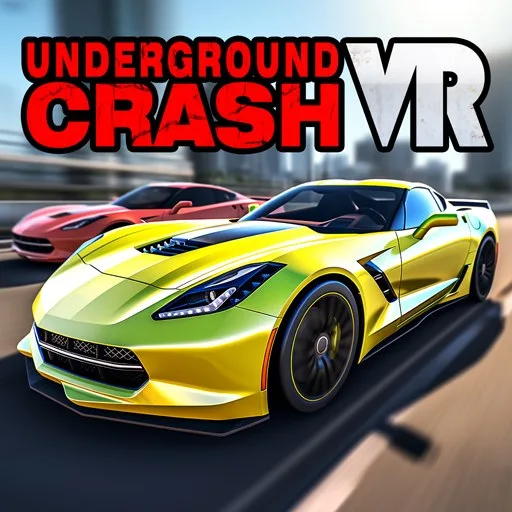 Underground Crash VR cover artwork from the official Meta Store page