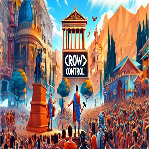 Crowd Control VR cover artwork from the official Meta Store page