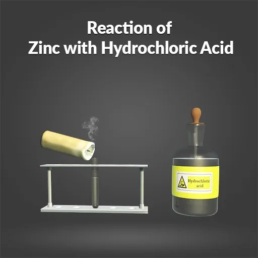 Reaction of Zinc with Hydrochloric Acid cover artwork from the official Meta Store page