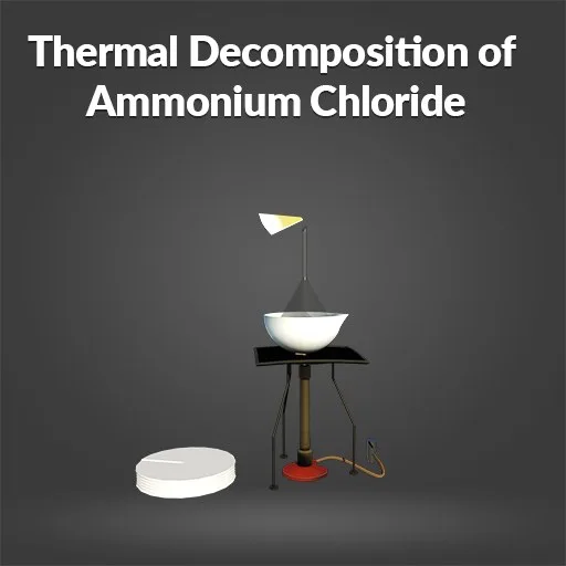 Thermal Decomposition of Ammonium Chloride cover artwork from the official Meta Store page