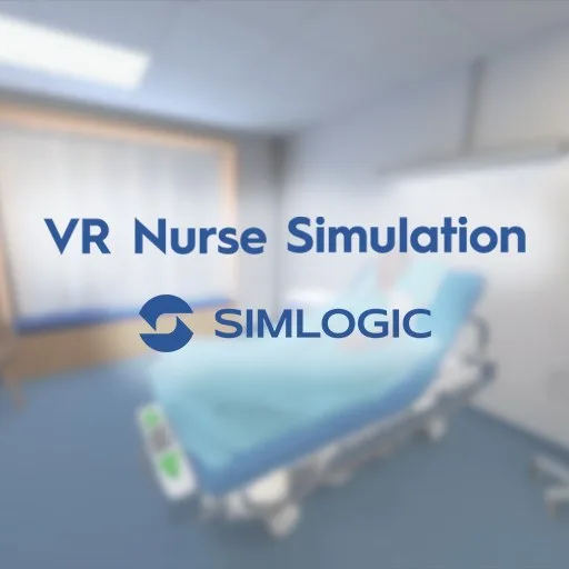 VR Nurse Sim by Simlogic cover artwork from the official Meta Store page