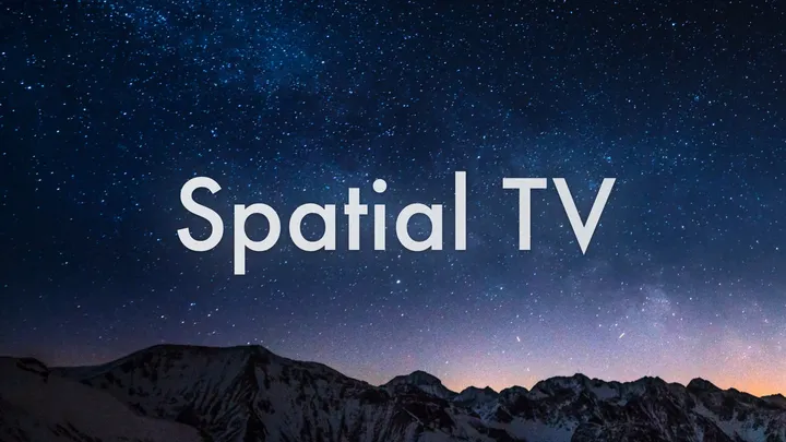 Spatial TV cover artwork from the official Meta shop page