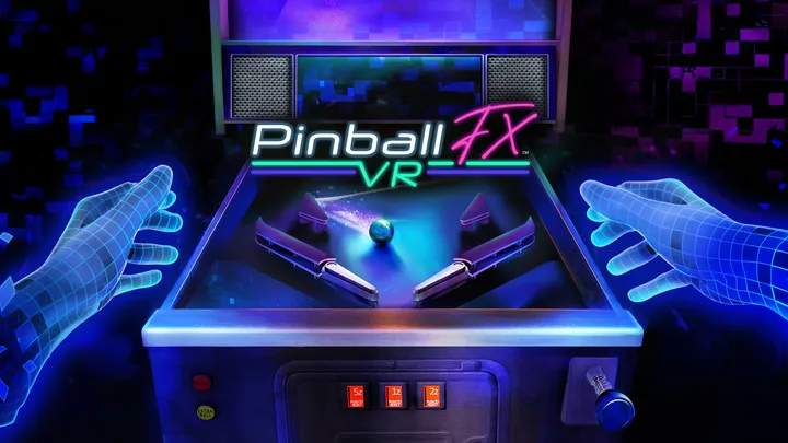 Pinball FX VR cover artwork from the official Meta shop page
