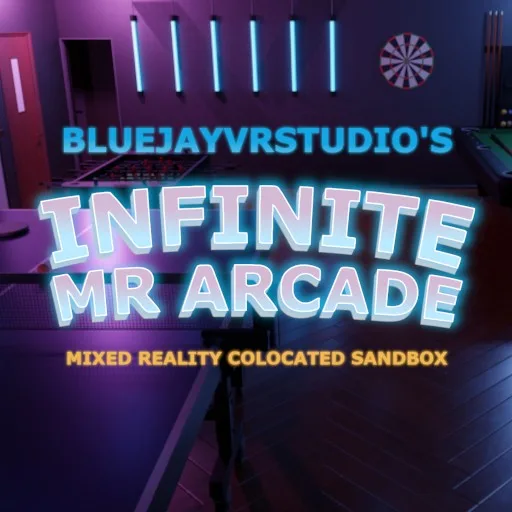 BlueJayVRStudio's Infinite MR Arcade cover artwork from the official Meta Store page