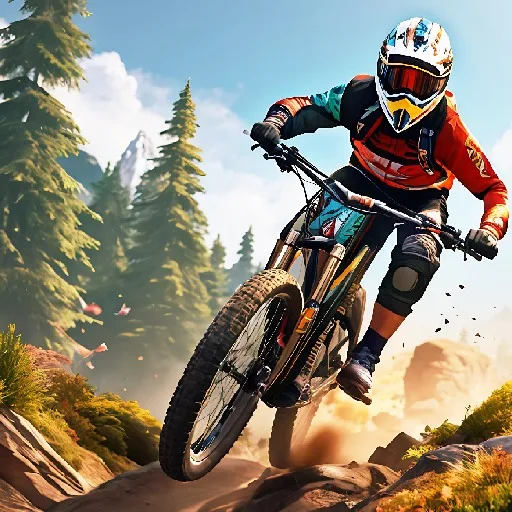 Mountain Bike Downhill cover artwork from the official Meta Store page