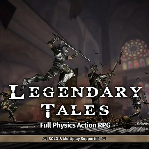 Legendary Tales cover artwork from the official Meta Store page