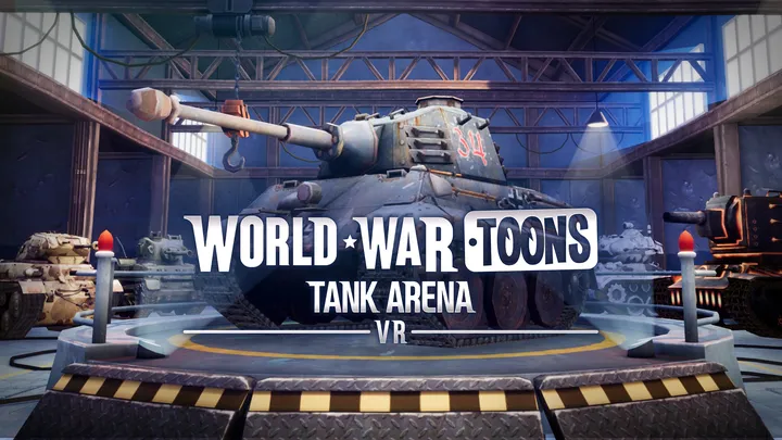 World War Toons: Tank Arena VR cover artwork from the official Meta shop page
