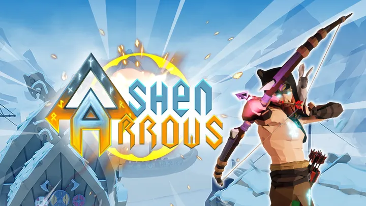 Ashen Arrows cover artwork from the official Meta shop page