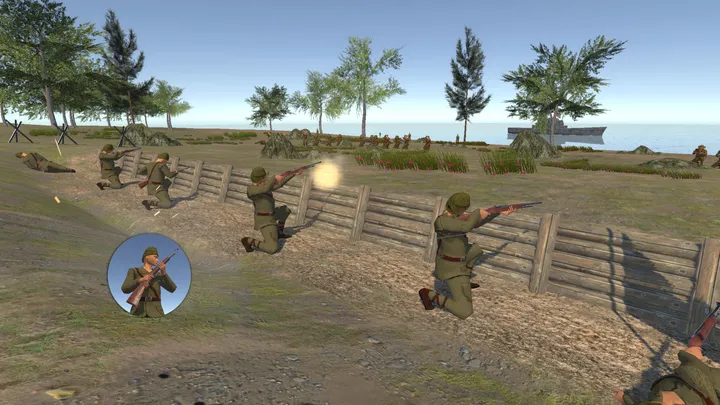 Gun Shooter Defense World War 1 cover artwork from the official Meta shop page