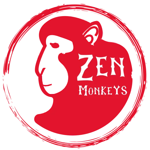 Zen Monkeys cover artwork from the official Meta Store page