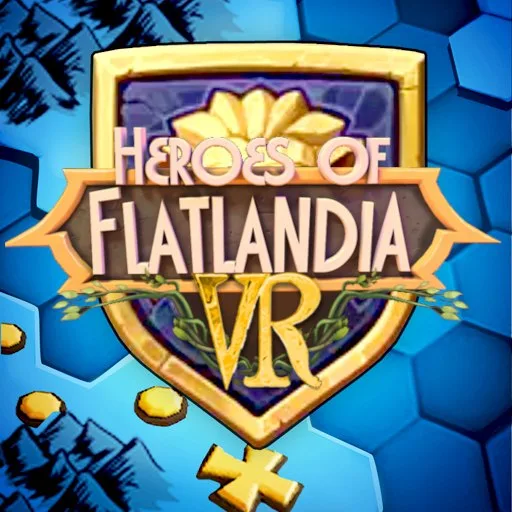 Heroes of Flatlandia VR cover artwork from the official Meta Store page
