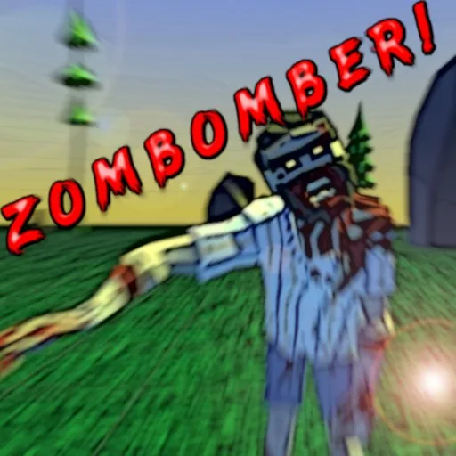 Zombomber! cover artwork from the official Meta Store page