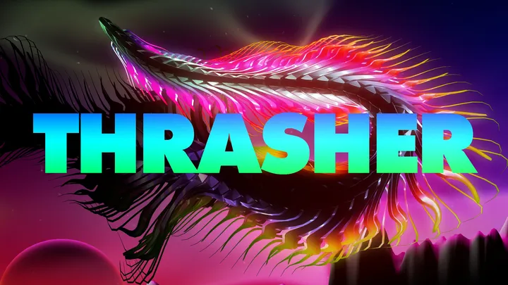 THRASHER cover artwork from the official Meta shop page