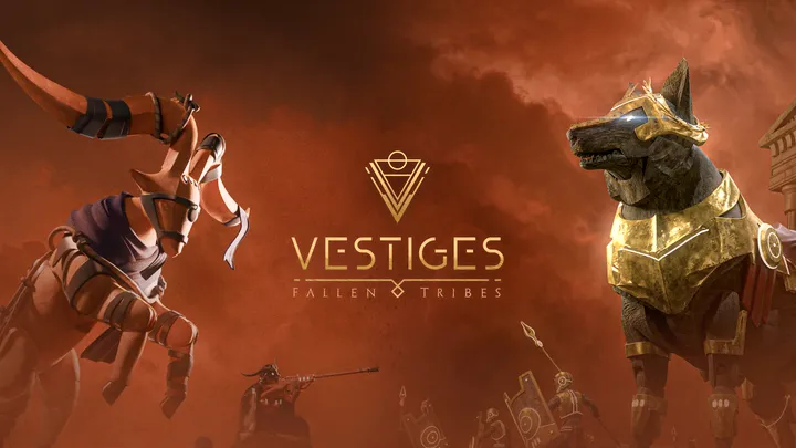 Vestiges: Fallen Tribes cover artwork from the official Meta shop page
