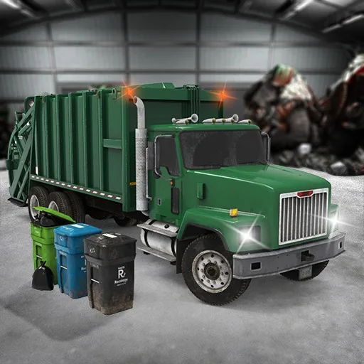 Garbage Go - City Cleaning Simulator cover artwork from the official Meta Store page
