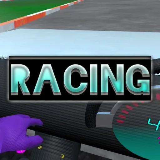 VR Racing cover artwork from the official Meta Store page