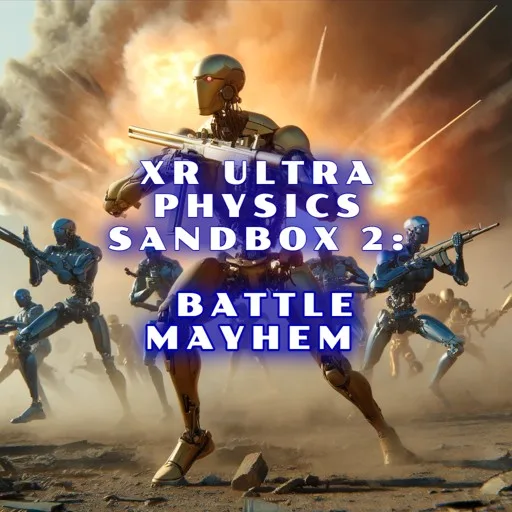 XR ULTRA PHYSICS SANDBOX 2: BATTLE MAYHEM cover artwork from the official Meta Store page