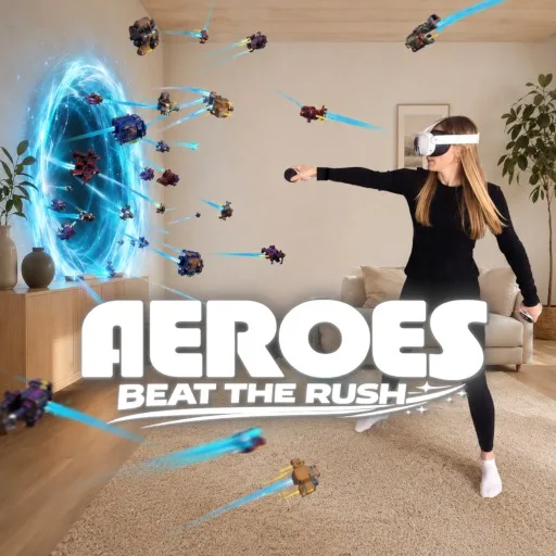 AEROES: Beat the Rush cover artwork from the official Meta Store page