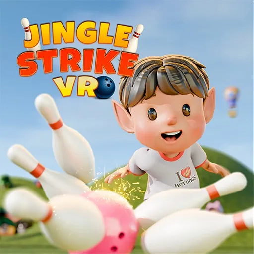 Jingle Strike VR Bowling cover artwork from the official Meta Store page
