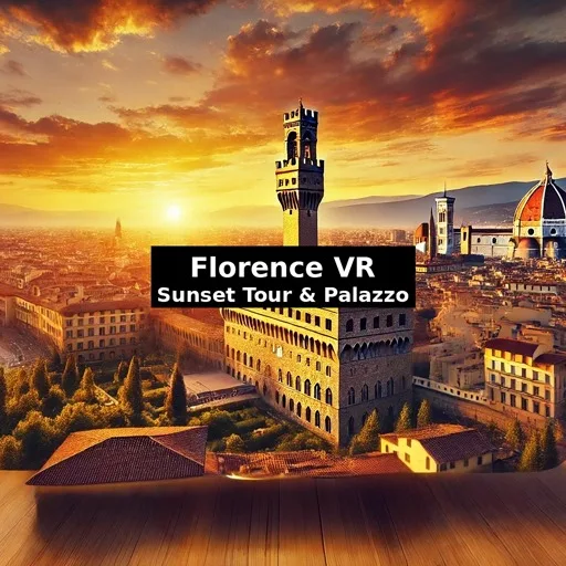 Florence VR: Sunset Tour & Palazzo cover artwork from the official Meta Store page
