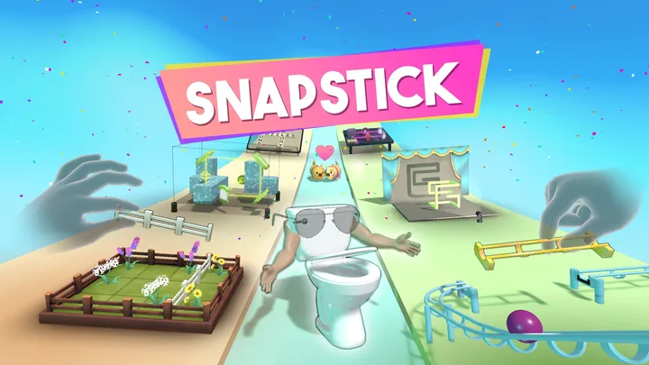 Snapstick cover artwork from the official Meta shop page