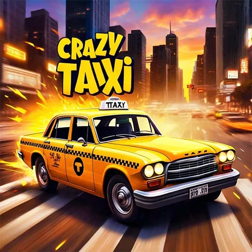 Crazy Taxi VR - Car Taxi Simulator cover artwork from the official Meta Store page