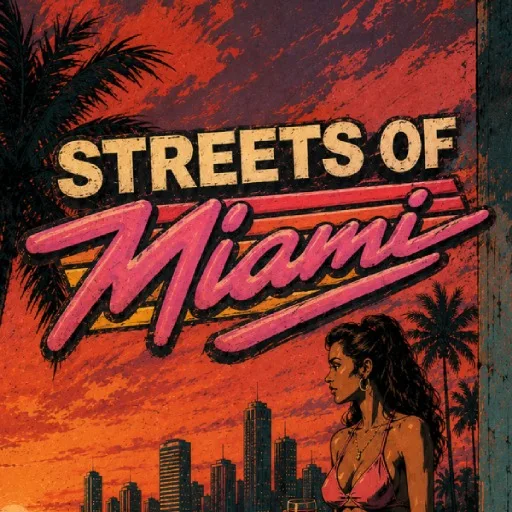 Streets of Miami cover artwork from the official Meta Store page