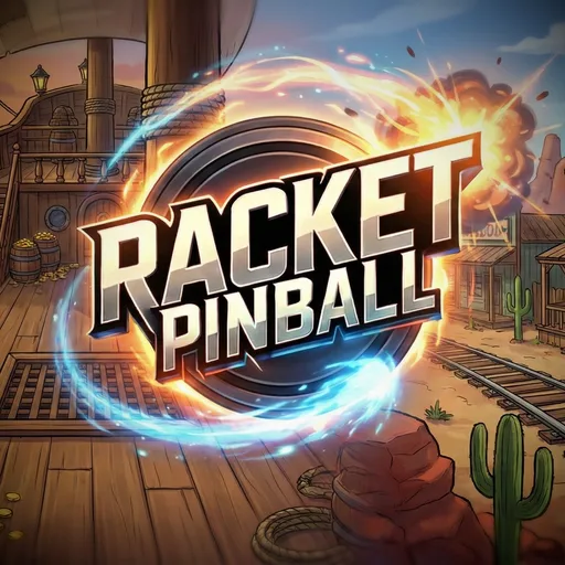 Racket Pinball cover artwork from the official Meta Store page