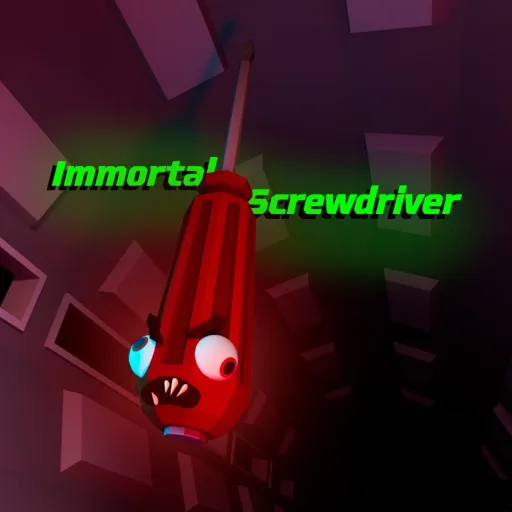 Immortal Screwdriver cover artwork from the official Meta Store page