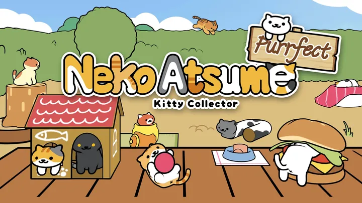 Neko Atsume Purrfect Kitty Collector cover artwork from the official Meta shop page