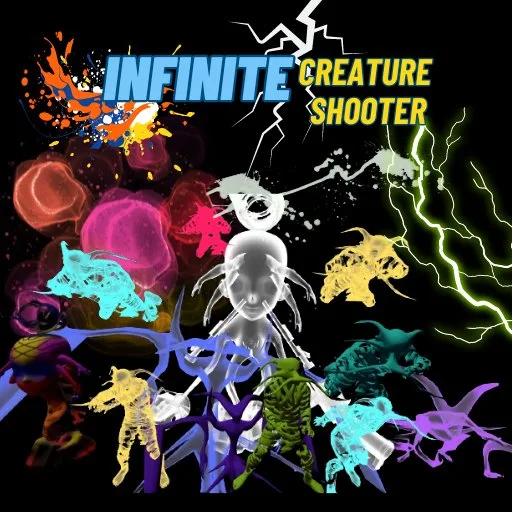 infinite creature shooter cover artwork from the official Meta Store page