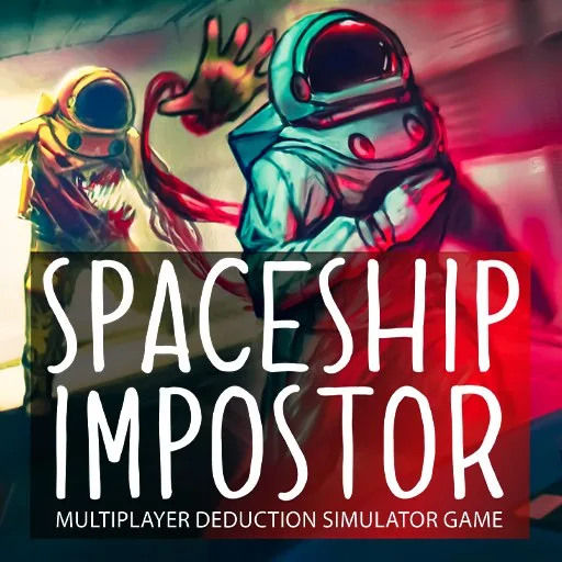 Spaceship Impostor Multiplayer Deduction Simulator Game cover artwork from the official Meta Store page