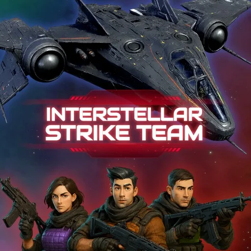 Interstellar Strike Team cover artwork from the official Meta Store page