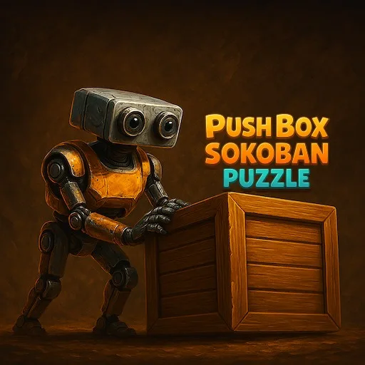 Push Box Sokoban Puzzle cover artwork from the official Meta Store page