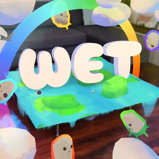 Wet cover artwork from the official Meta Store page