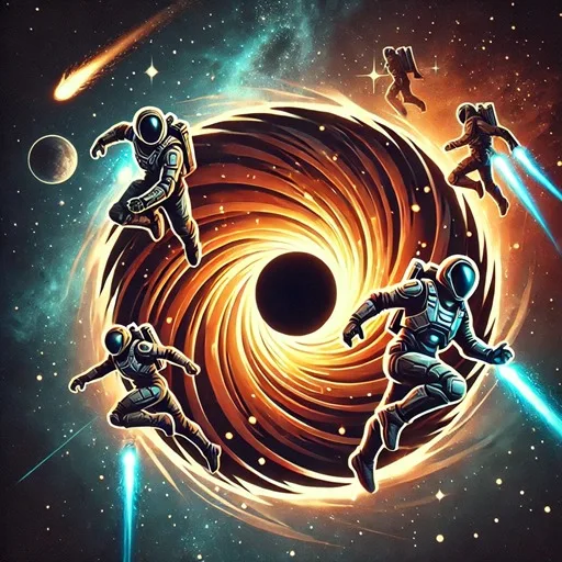 Black Hole Rush cover artwork from the official Meta Store page