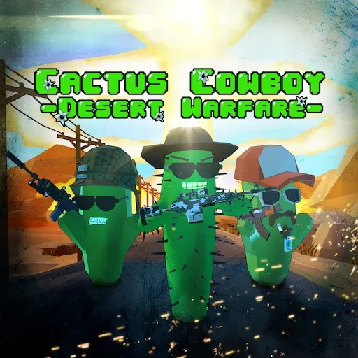 Cactus Cowboy - Desert Warfare cover artwork from the official Meta Store page