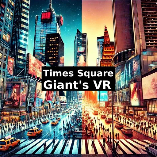 NYC Times Square VR Travel Giant's View cover artwork from the official Meta Store page