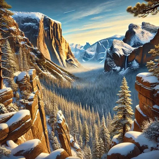Snowy Winter Mountains - VR Backgrounds cover artwork from the official Meta Store page