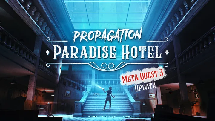 Propagation: Paradise Hotel cover artwork from the official Meta shop page