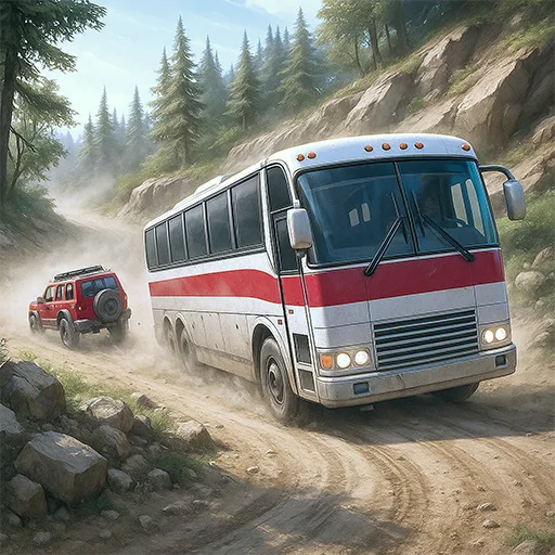 Offroad Bus Driving: Realistic Simulator cover artwork from the official Meta Store page